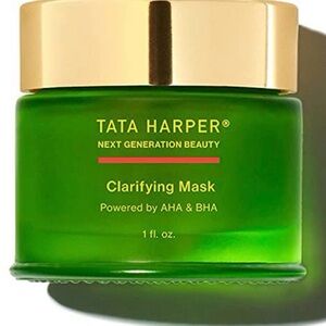 Tata Harper Clarifying Mask - Vibrant Green with Gold Lid